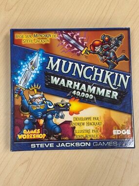 Munchkin Warhammer 40,000 Game Box – Blue and Orange Art